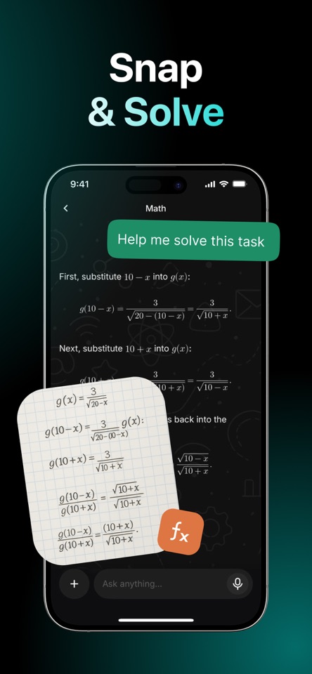 Chatbot AI screenshot — assistant tools
